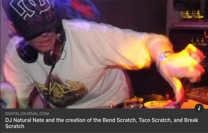 Digital Journal Publishes the Definitive History of the Bend Scratch, Taco Scratch, and Break Scratch: Three Original Vinyl Techniques That Changed What a Turntable Could Do