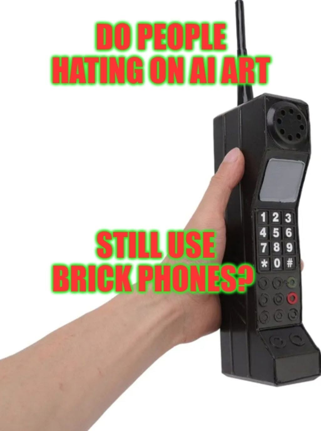 Do People Hating on AI Art Still Use Brick Phones? DJ Natural Nate® Speaks