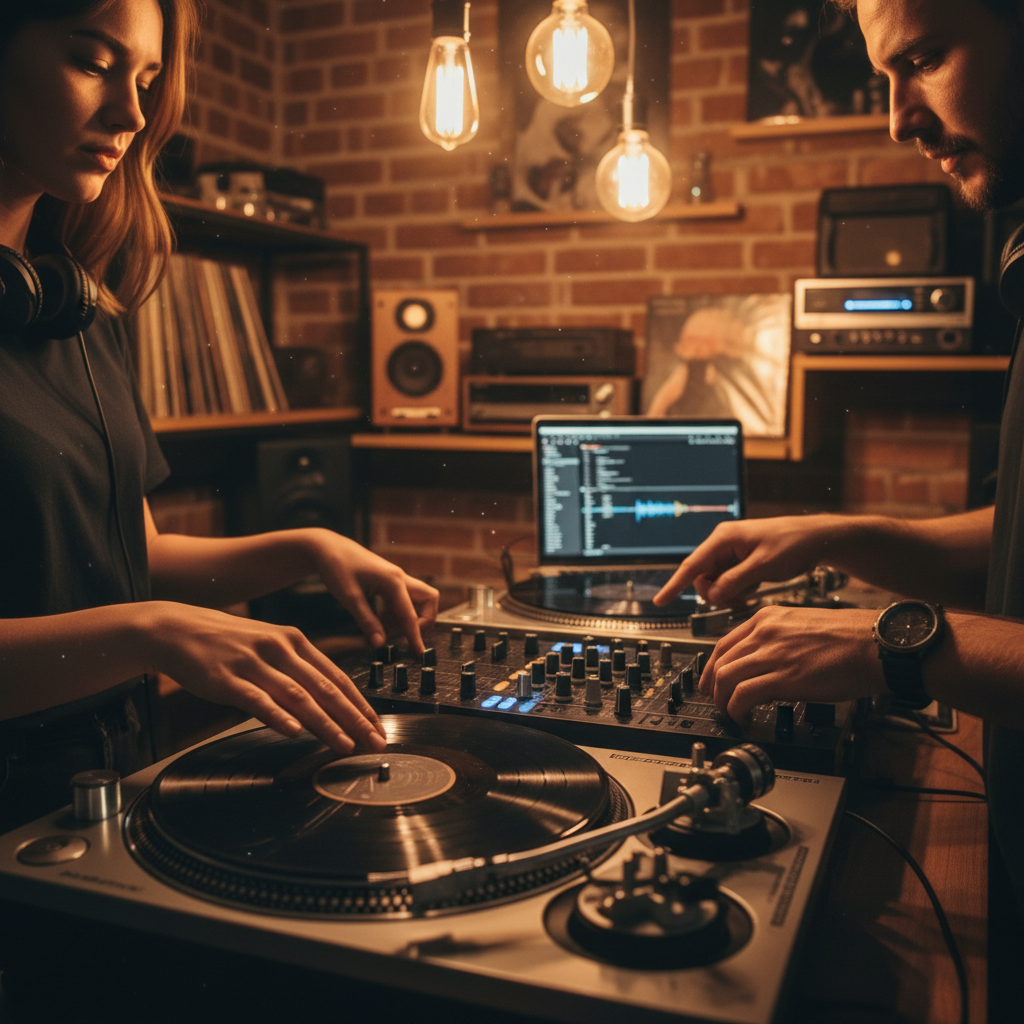 DJ Tutorials: How to Learn Real DJing: Vinyl, Turntables, Manual Techniques, and the Fundamentals That Actually Matter