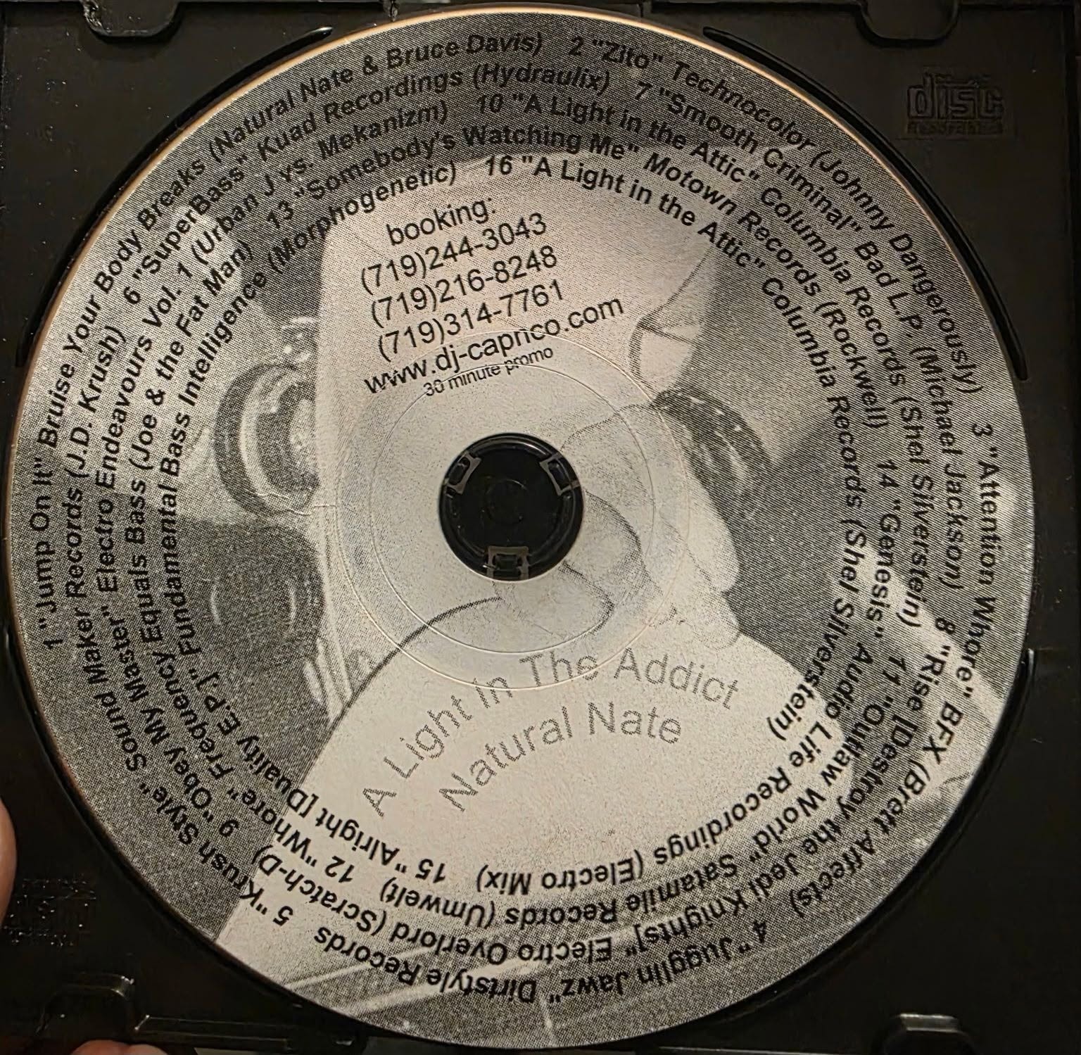 The Rarest Thing I Ever Made: "A Light in the Addict": The Story Behind the Only Mix CD DJ Natural Nate® Ever Released