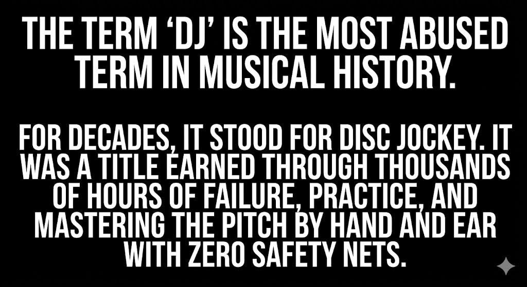 What the Term DJ Means, DJ Natural Nate® breaks down the real definition of DJing versus producing