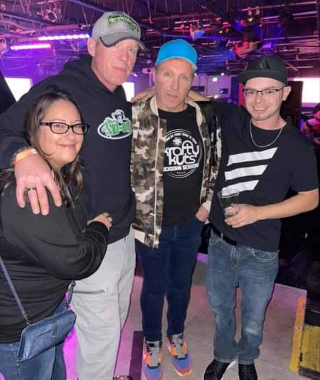 Krafty Kuts show, DJ Natural Nate® and crew