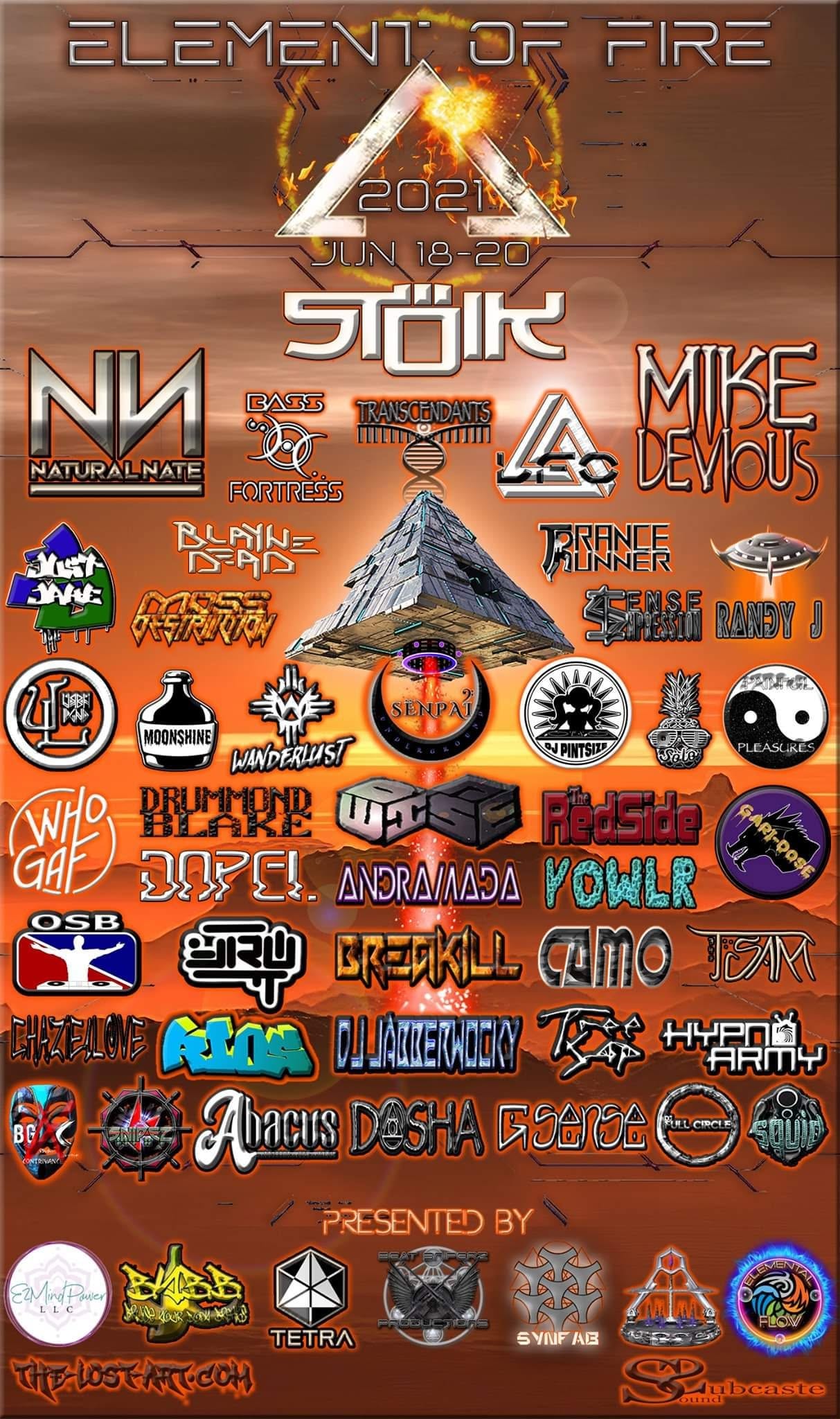 Element of Fire flier