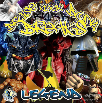 LEGEND Official Album Artwork, DJ Natural Nate® Bruise Your Body Breaks 2009